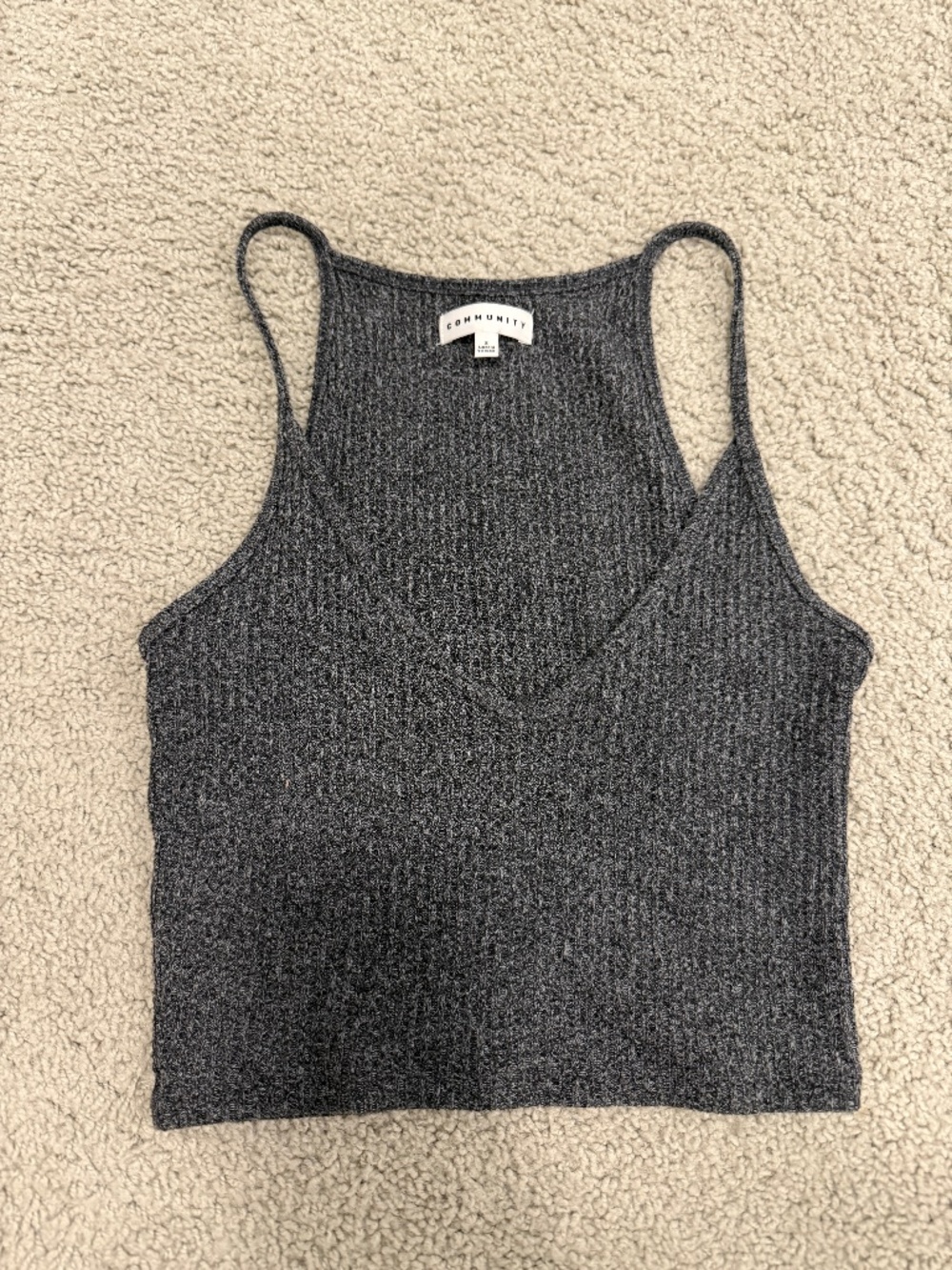 Aritzia Community Cropped Tank Top